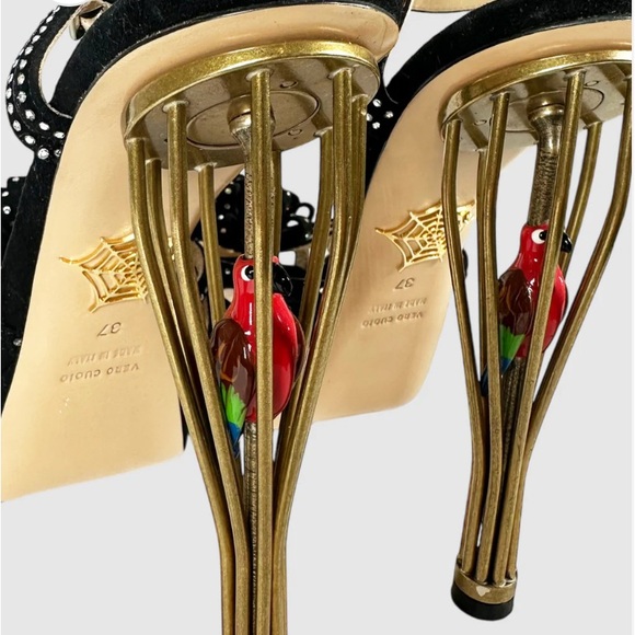 Charlotte Olympia Birds of Paradise Cage Heels - Picture 2 of 11